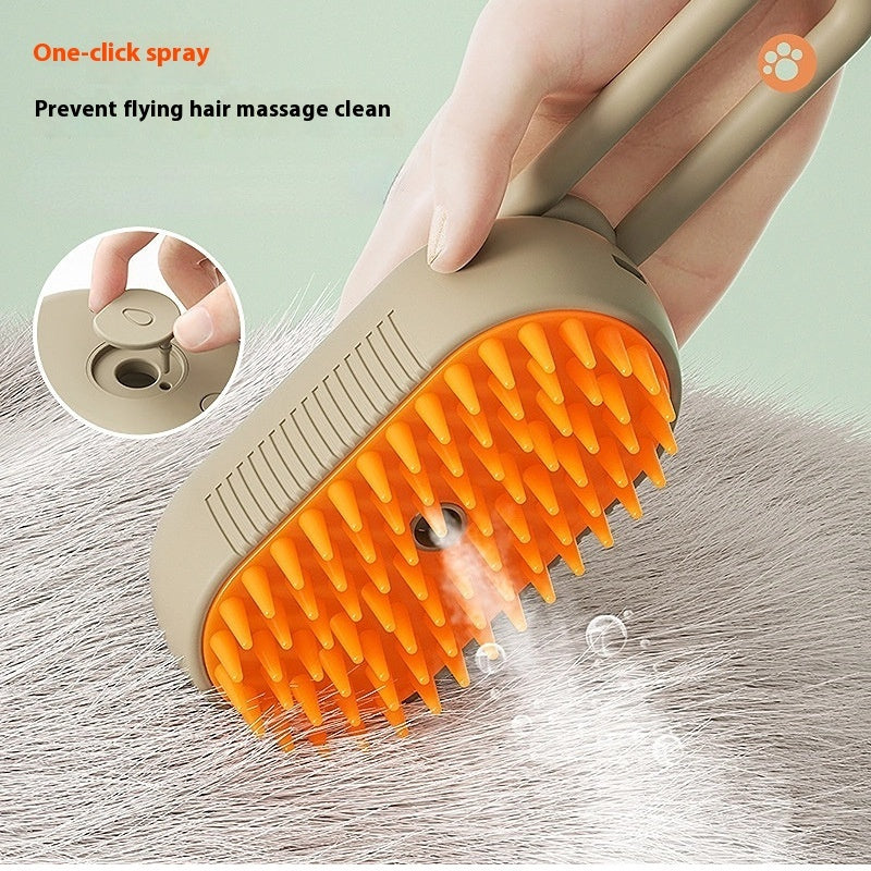 Self-Cleaning Pet Grooming Brush