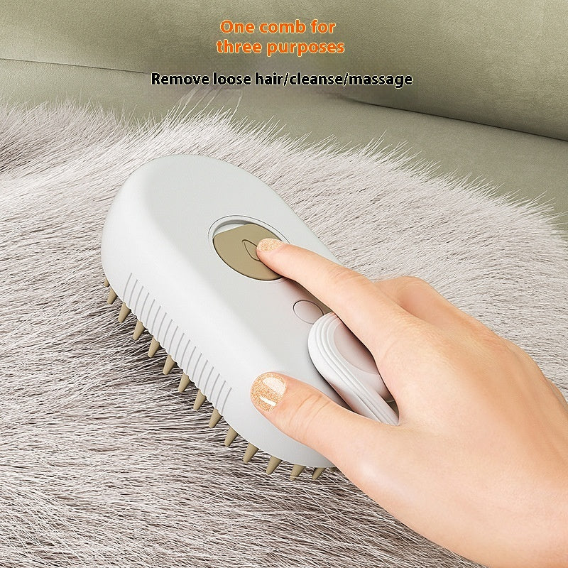Self-Cleaning Pet Grooming Brush