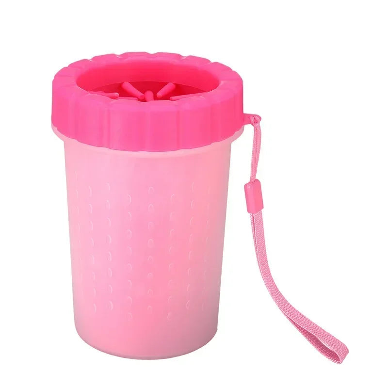 Pet Paw Cleaning Wash Brush Cup