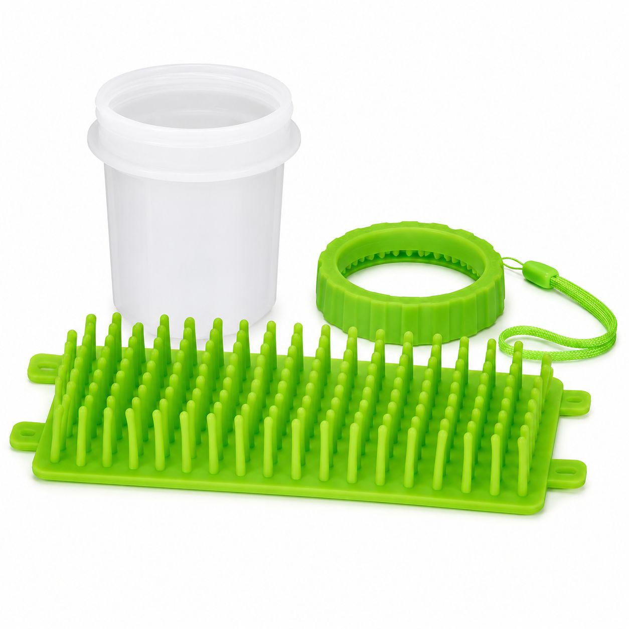 Pet Paw Cleaning Wash Brush Cup