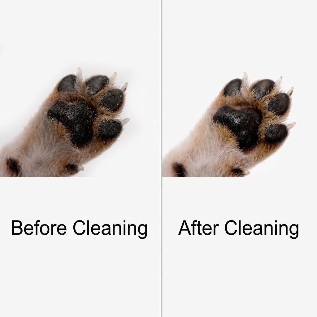 Pet Paw Cleaning Wash Brush Cup