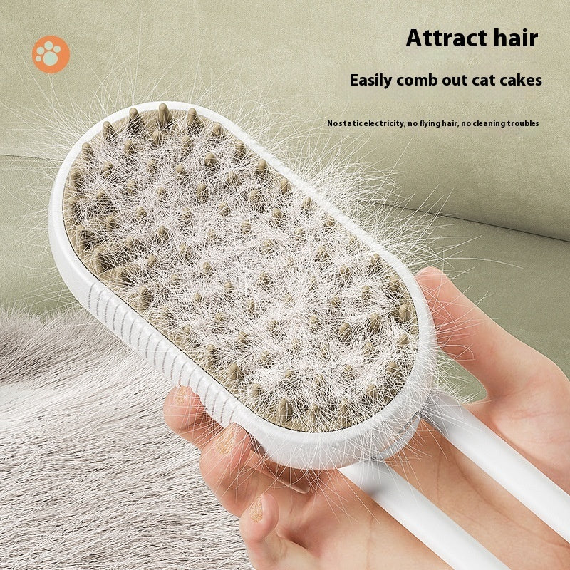 Self-Cleaning Pet Grooming Brush